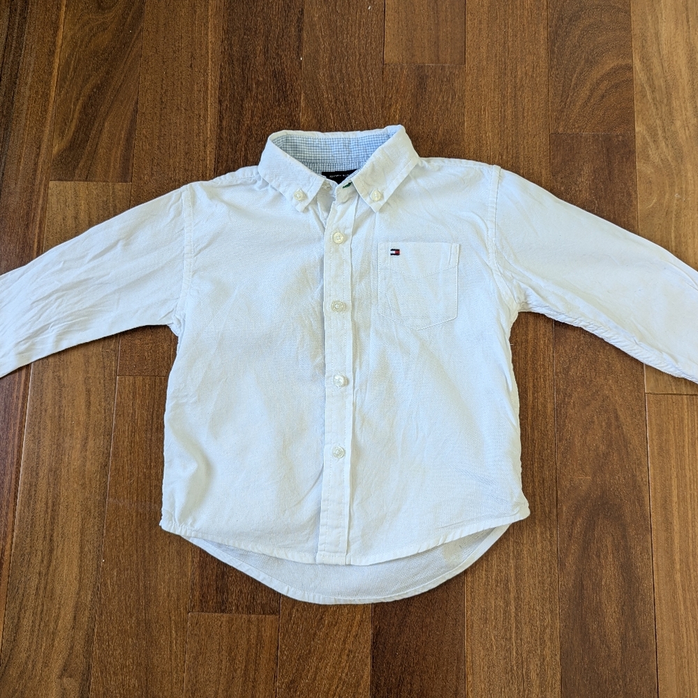Tommy Hilfiger White Shirt, 3T